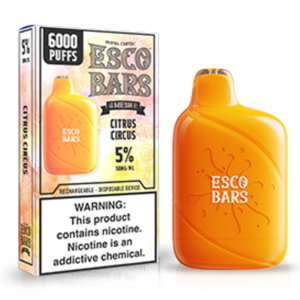 Esco Bars 5 6000 Puff Citrus Circus Disposable