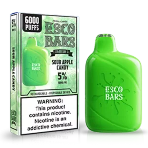 6000 Puff Sour Candy Apple